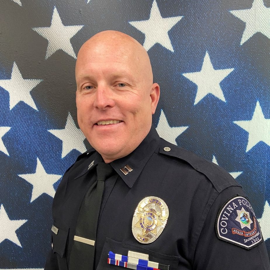 Covina Police Captain Mike Robison