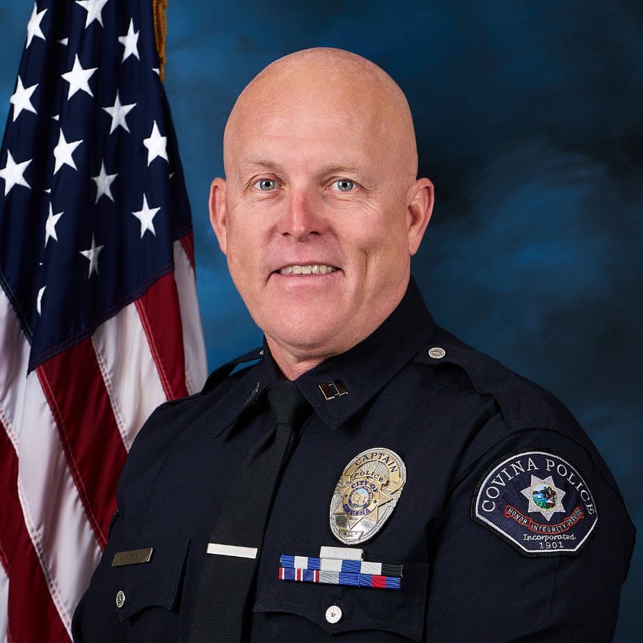 Covina Police Captain Mike Robison